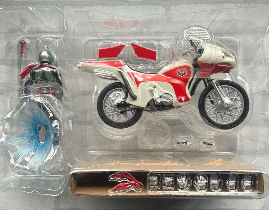 S.H.Figuarts 仮面ライダー新1号 & 新サイクロン号　開封品