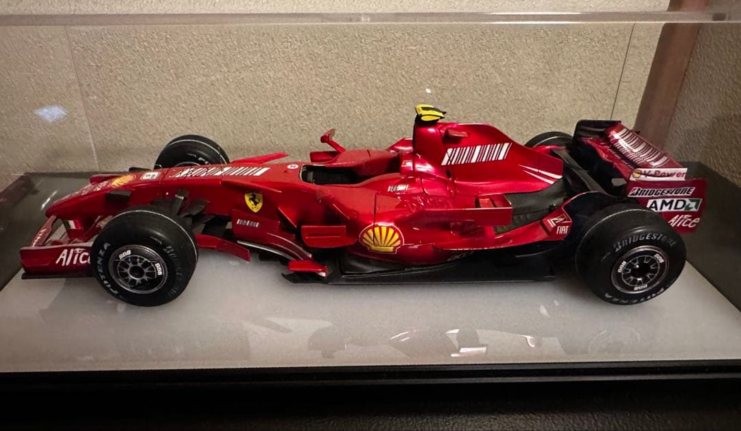 フジミ1/20 f2007 ブラジルGP k.ライコネン