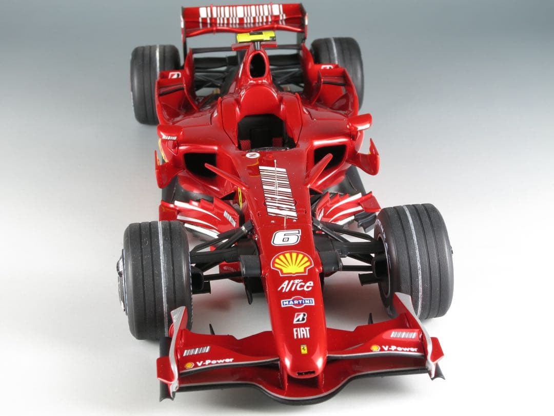 フジミ1/20 f2007 ブラジルGP k.ライコネン