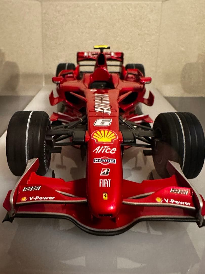 フジミ1/20 f2007 ブラジルGP k.ライコネン