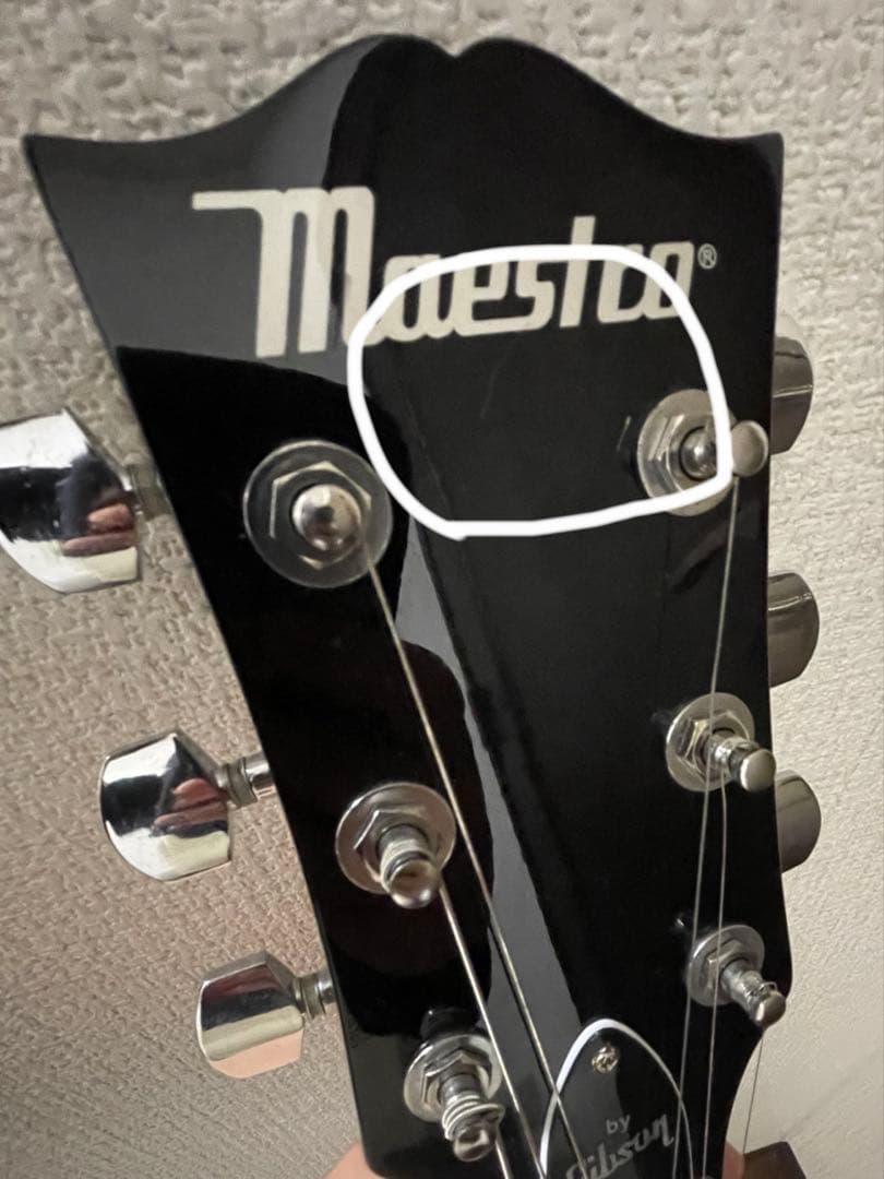 maestro by gibson レスポール　ギター