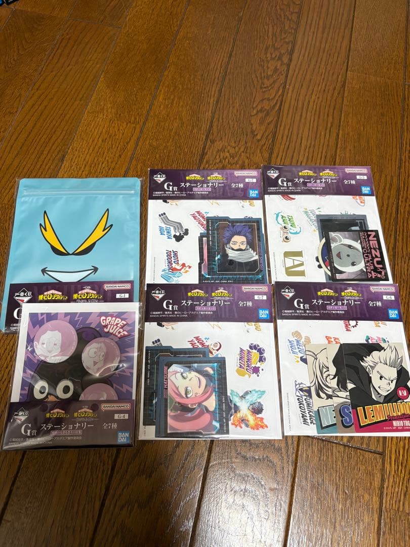 一番くじ僕のヒーローアカデミア 紡がれる想い　A.B.D.E.ラストワンセット