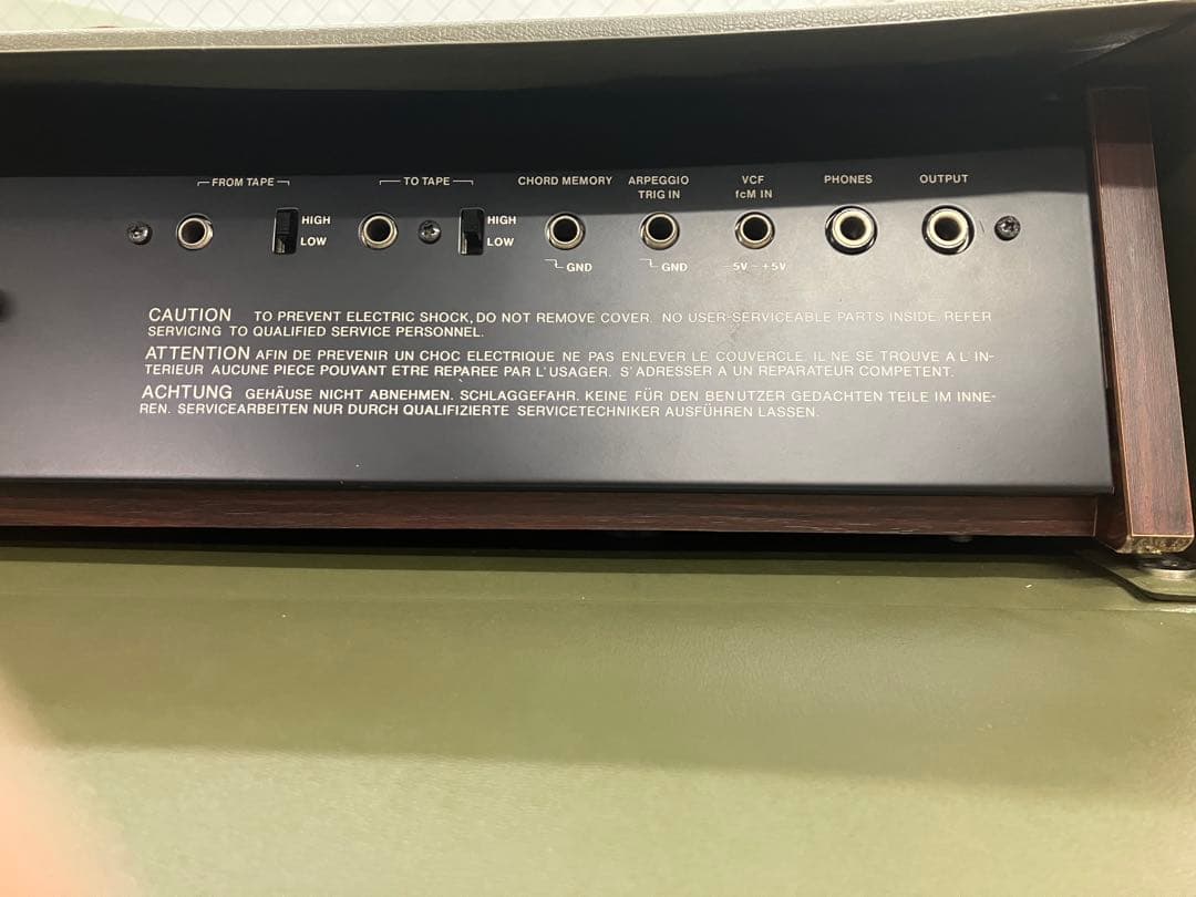 KORG Polysix アナログシンセ名機ポリシックス 純正ハードケース 美品