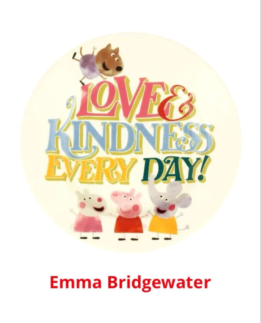 ご予約済み★新品★エマブリッジウォーター　ペッパピッグ　キッズプレート＆マグ