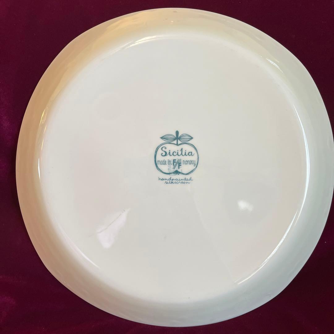 フィッギオ Figgjo シチリア Sicilia プレート29.5cm