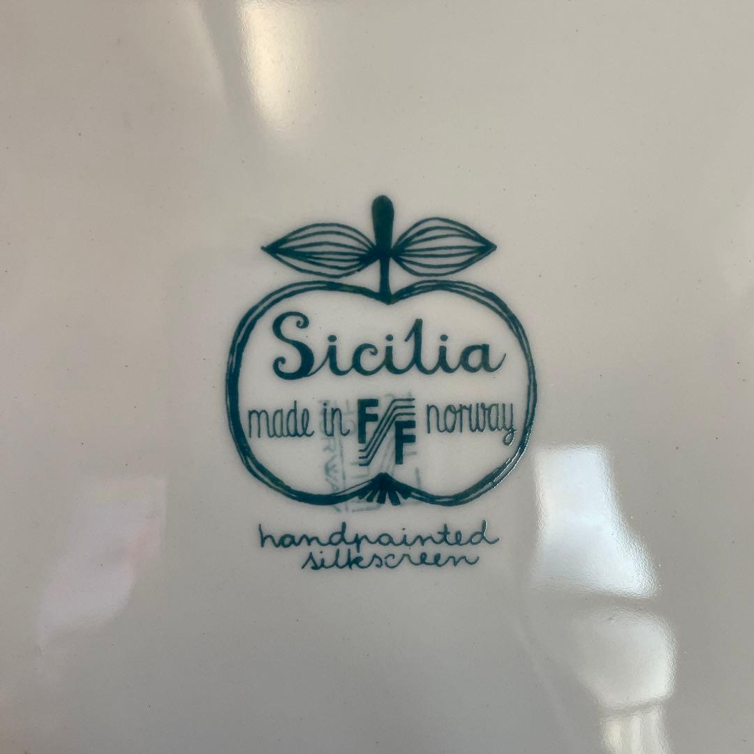 フィッギオ Figgjo シチリア Sicilia プレート29.5cm