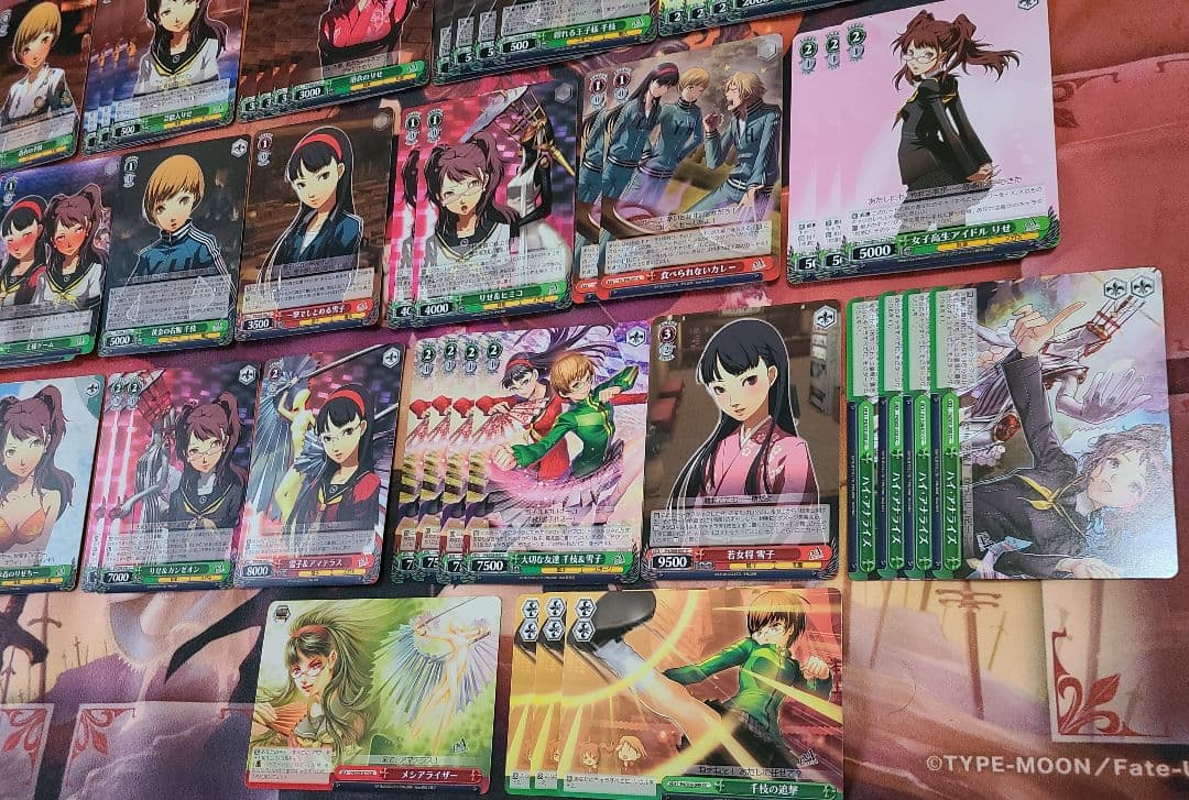 雪子　千枝　ペルソナ4　P4　デッキ　ヴァイスシュヴァルツ