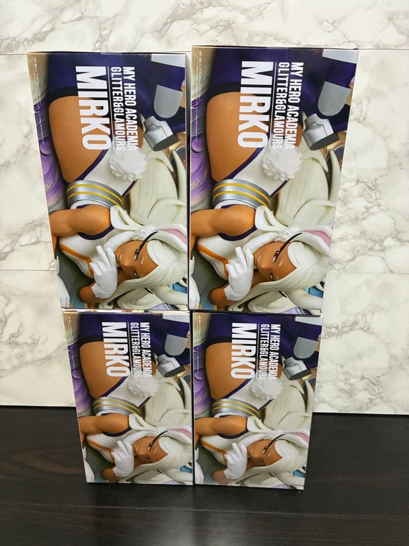 僕のヒーローアカデミア GLITTER & GLAMOURS ミルコ×4体セット