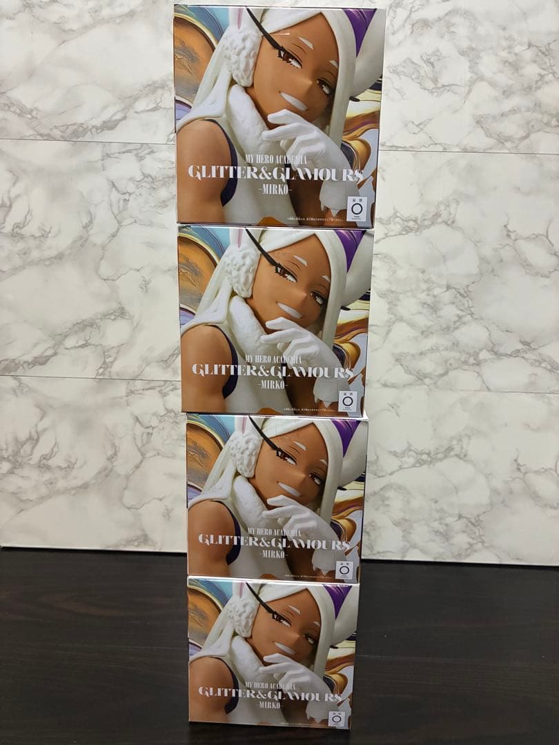 僕のヒーローアカデミア GLITTER & GLAMOURS ミルコ×4体セット