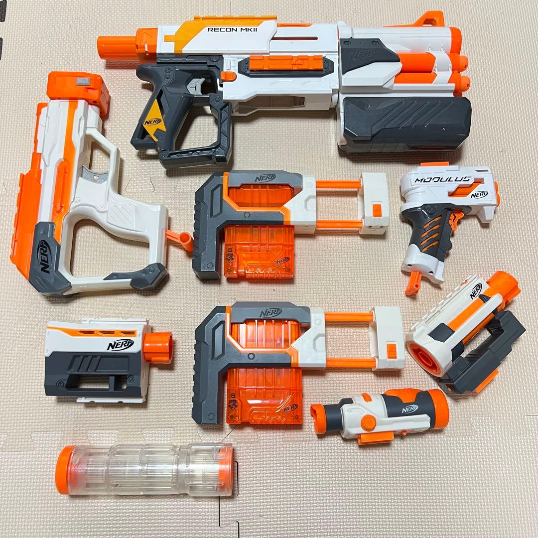 NERF ナーフ　まとめ売り　カスタムパーツ　フェイスガード　マスク　セット