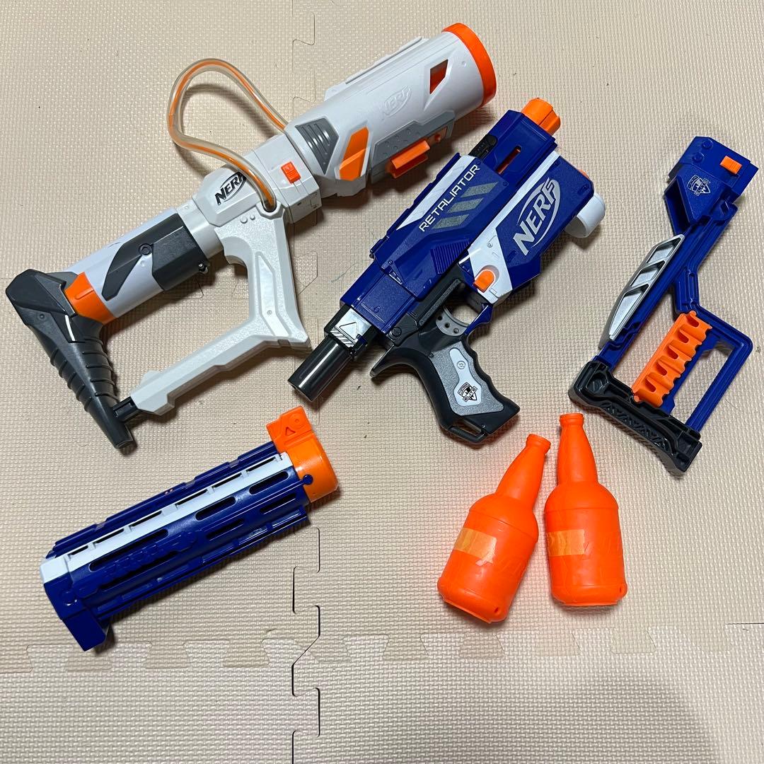 NERF ナーフ　まとめ売り　カスタムパーツ　フェイスガード　マスク　セット