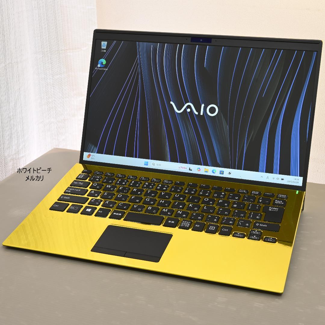 Vaio pro PK 鏡面ゴールド 10th_i7-16G 14型