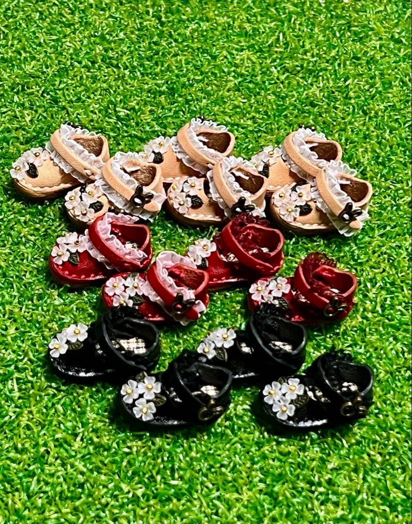 LIN0170ページ　レース付きストラップシューズ 7足　ブライス