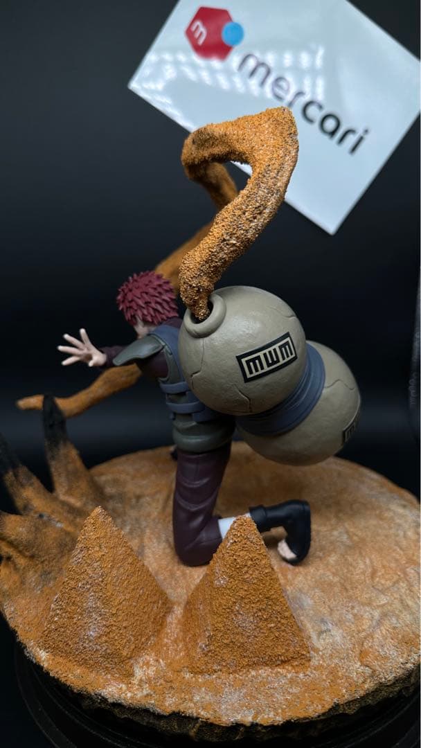 NARUTO 我愛羅　フィギュア　ジオラマ台座　ジオラマ工房　メルカリ