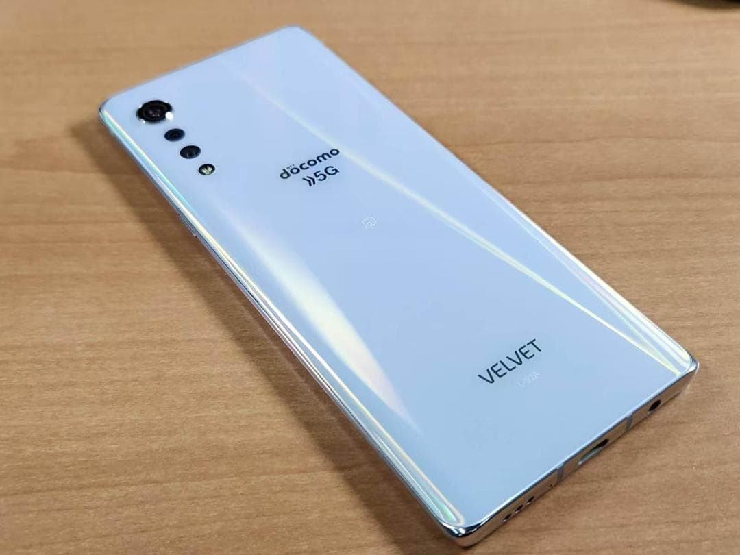 スマートフォン本体 040100F LG VELVET L-52A 128GB