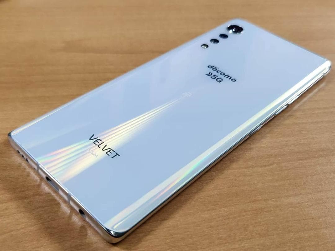 スマートフォン本体 040100F LG VELVET L-52A 128GB