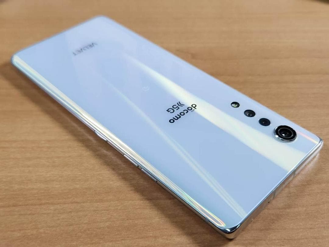 スマートフォン本体 040100F LG VELVET L-52A 128GB