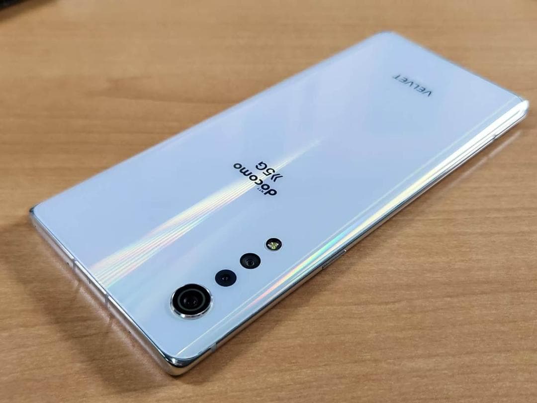 スマートフォン本体 040100F LG VELVET L-52A 128GB