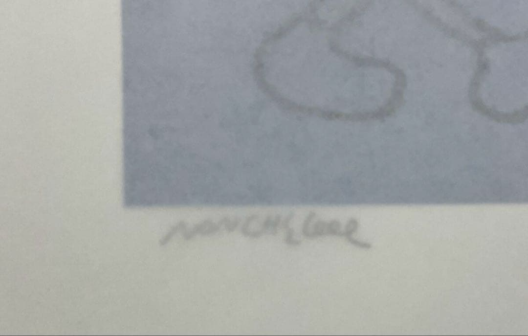 KYNE × NONCHELEEE untitled 2023 シルクスクリーン