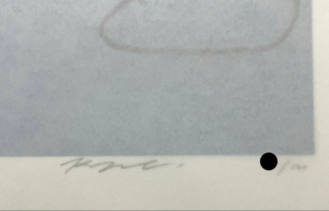 KYNE × NONCHELEEE untitled 2023 シルクスクリーン