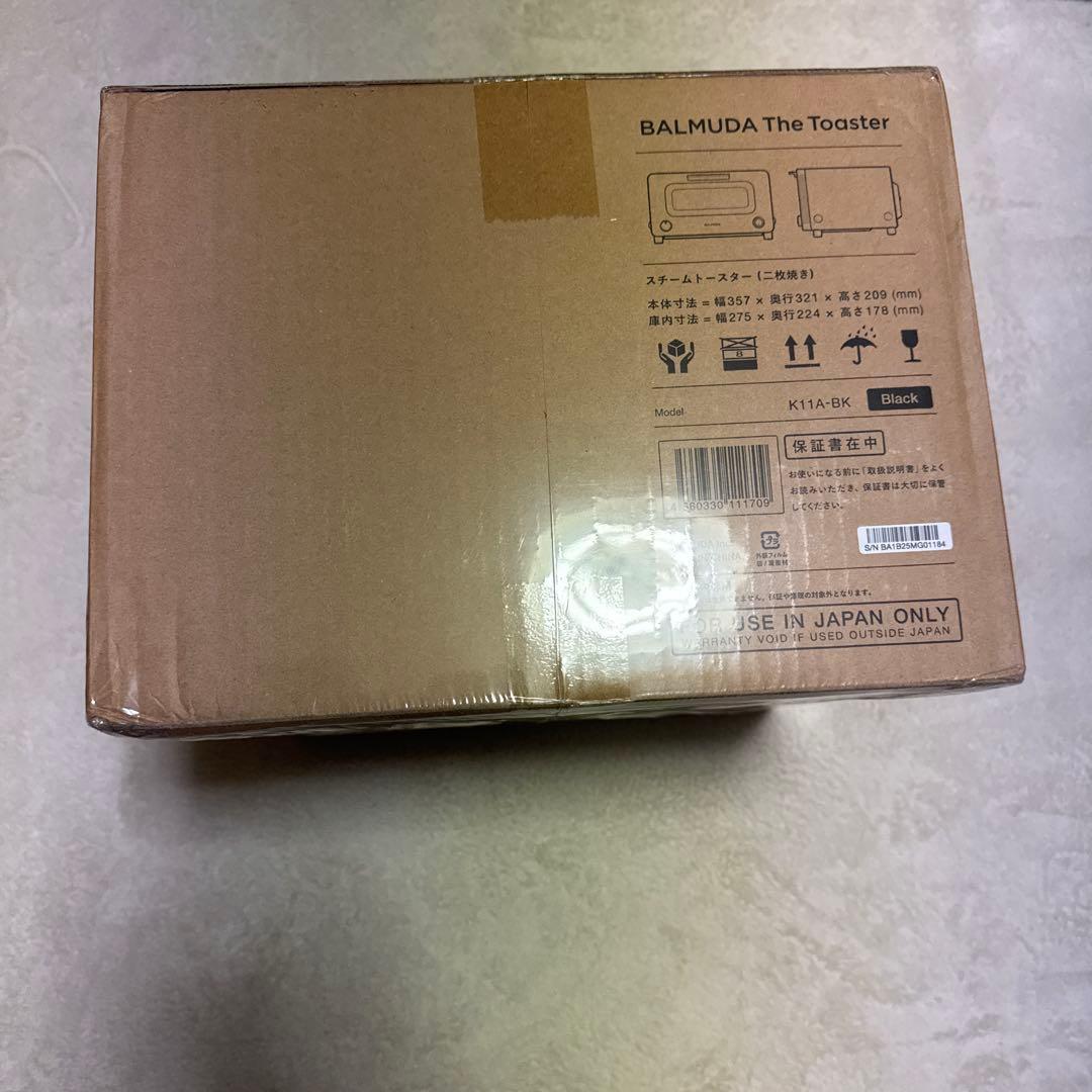 電子レンジ・オーブン BALMUDA The Toaster Black