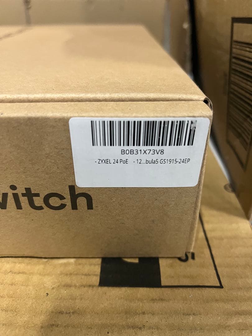 Zyxel GS1915-24EP ネットワークスイッチ