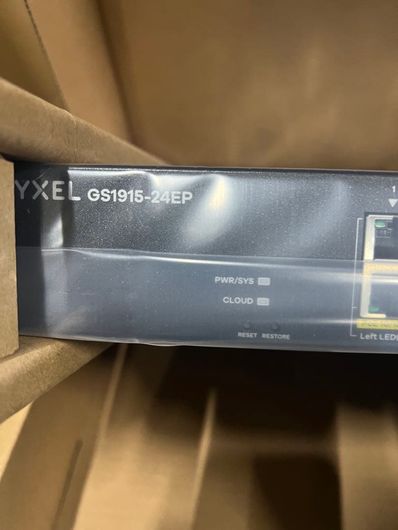 Zyxel GS1915-24EP ネットワークスイッチ