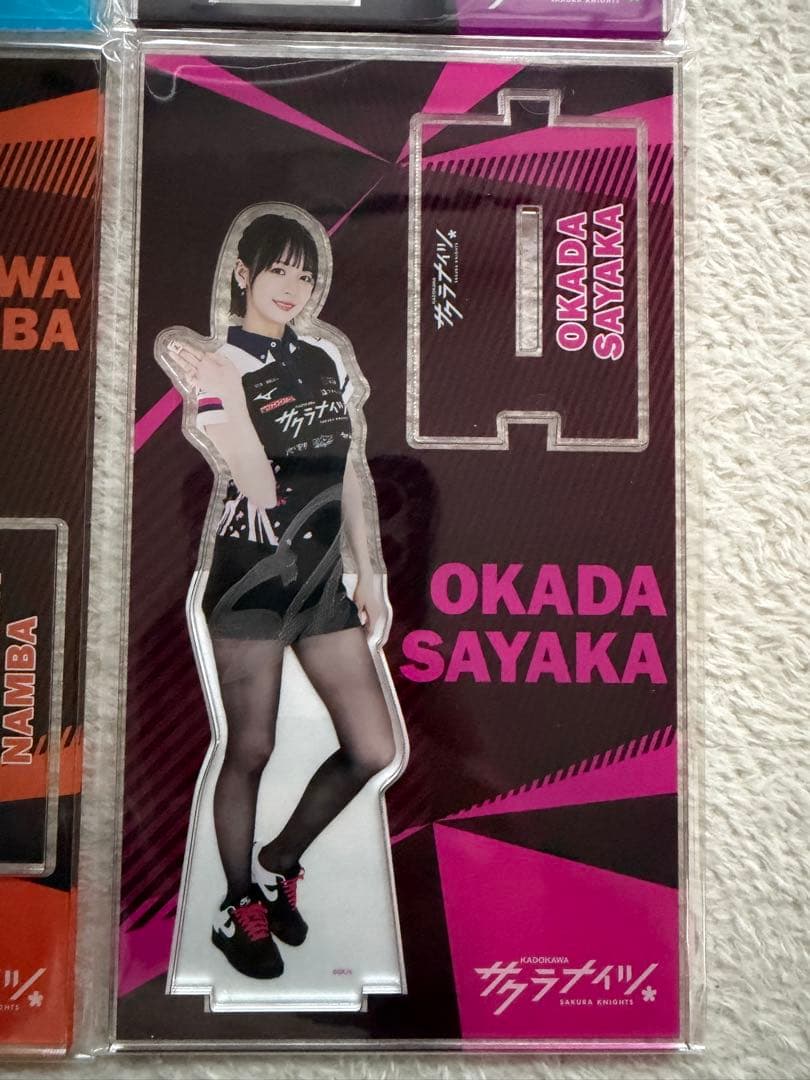 サクラナイツ アクリルスタンド セット サイン入り