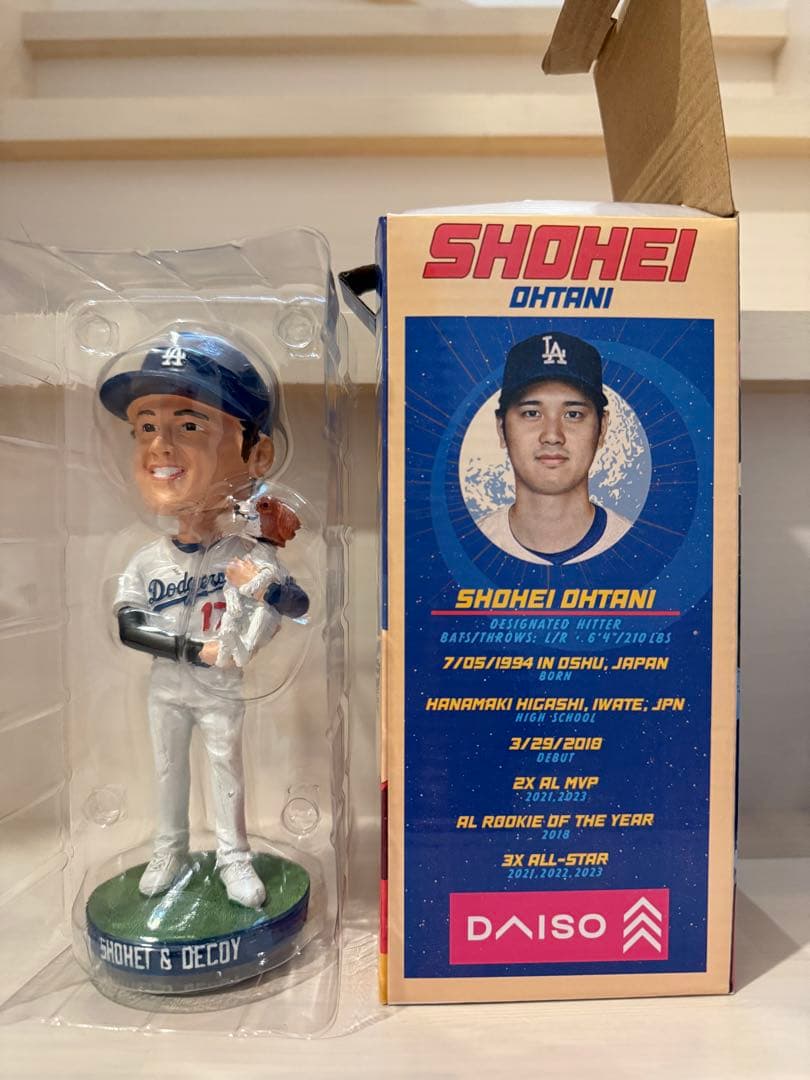 大谷翔平 デコピン ボブルヘッド & ヘルナンデス ボブルヘッド セット 新品