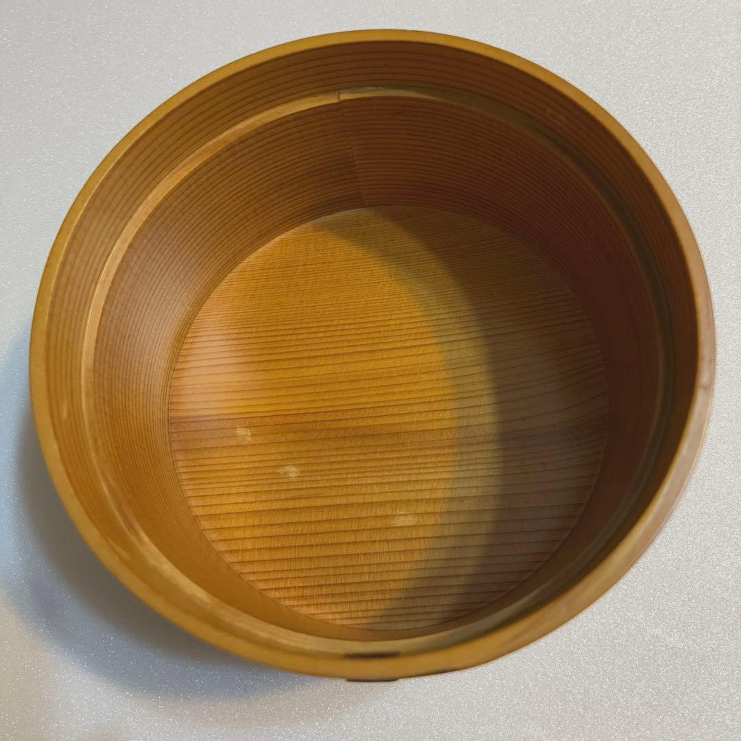 天然秋田杉「曲げわっぱ2段弁当箱」