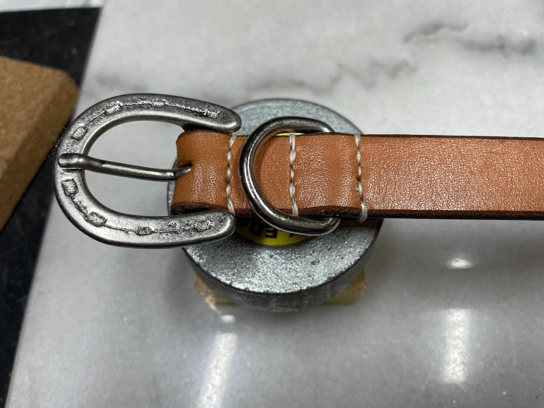 【CDO-SLBS20CDBK〈TN〉】犬の首輪〈サイズ「S」〉牛革　人気