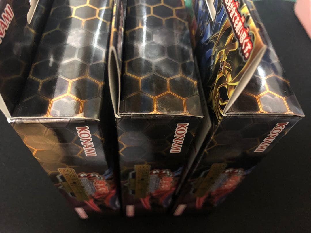 遊戯王　ストラクチャーデッキ　混沌の三幻魔　3箱