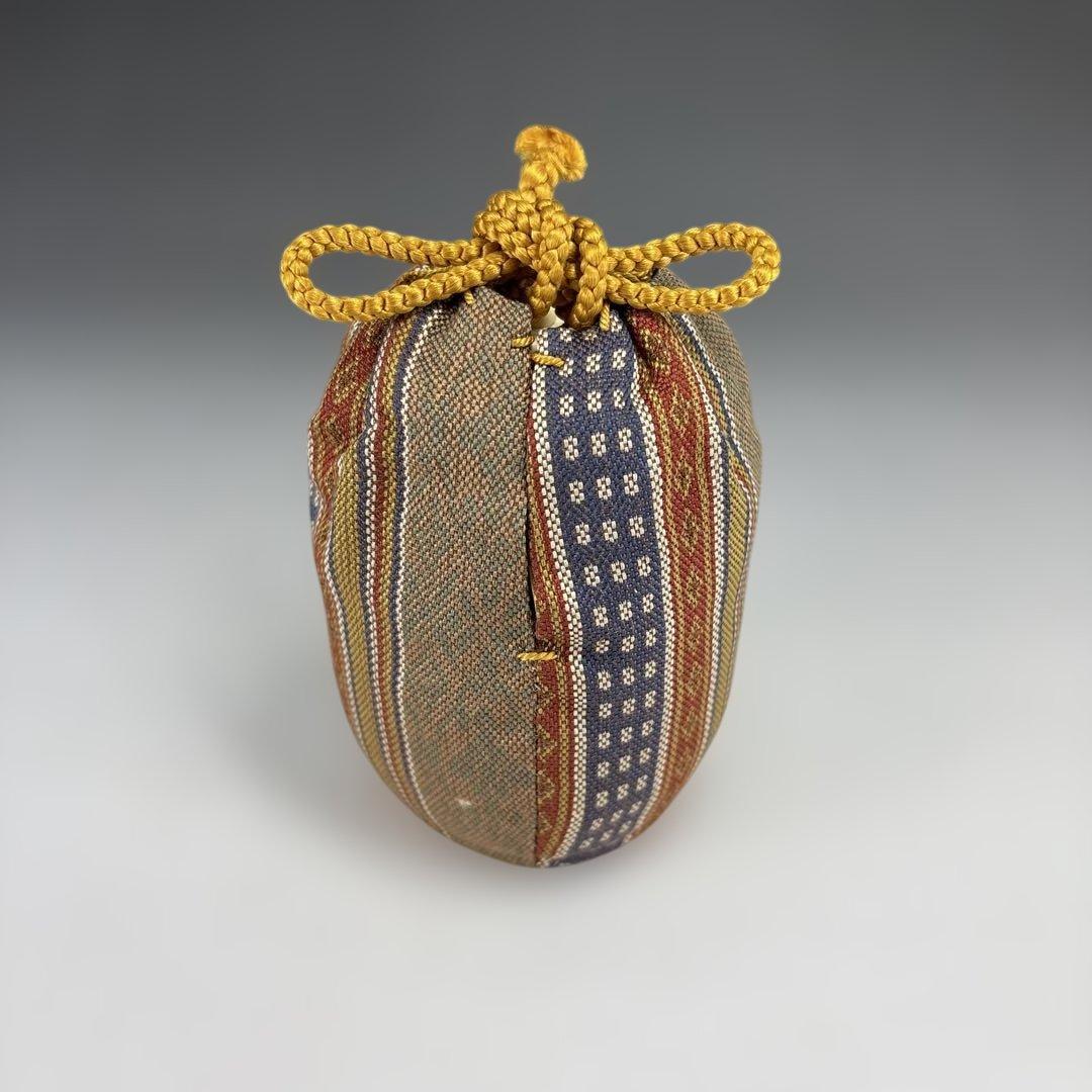 【茶道具】信水造　丹波茶入（共箱）★送料込★