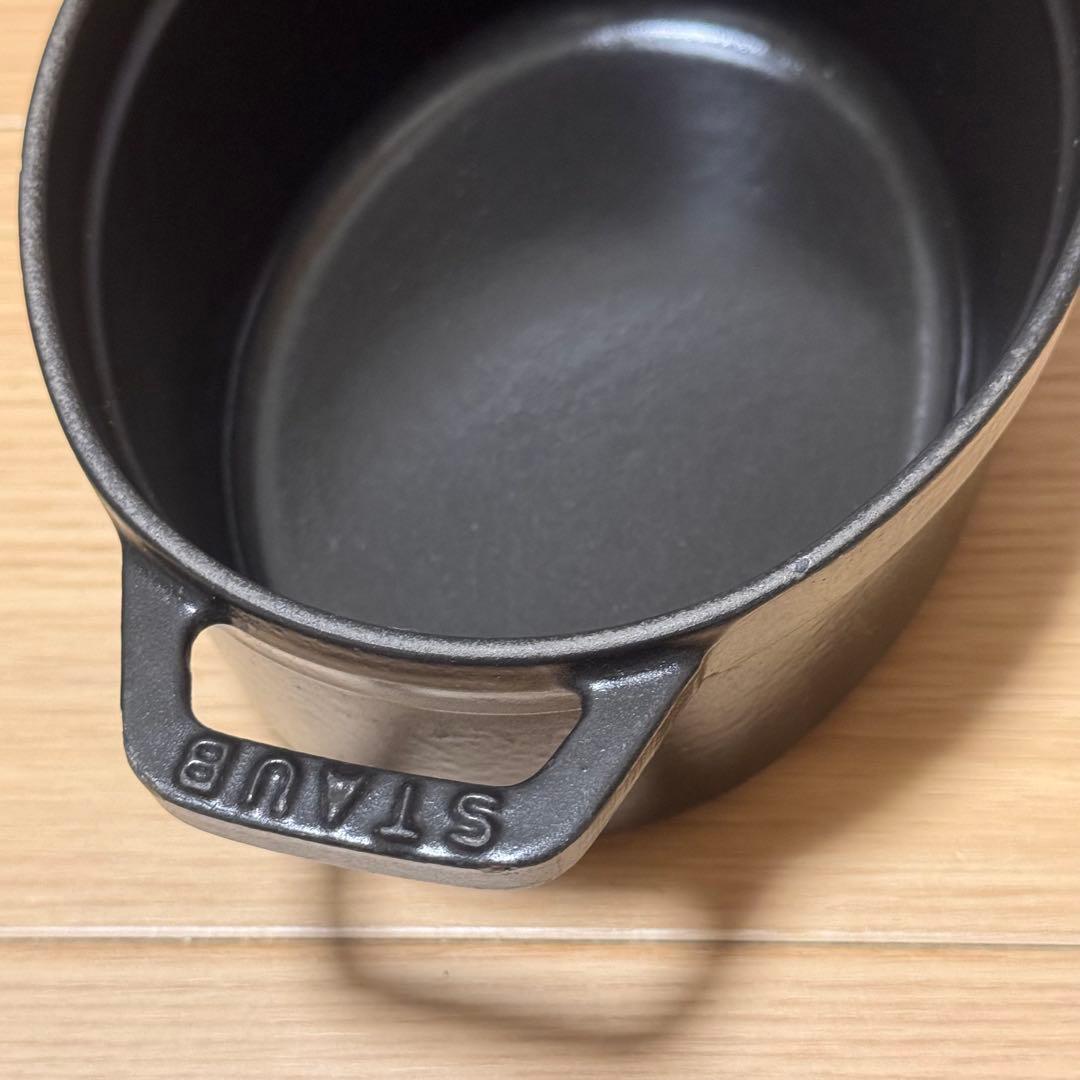 【ストウブ】 STAUB LA COCOTTE 両手鍋 17センチ 黒 ココット