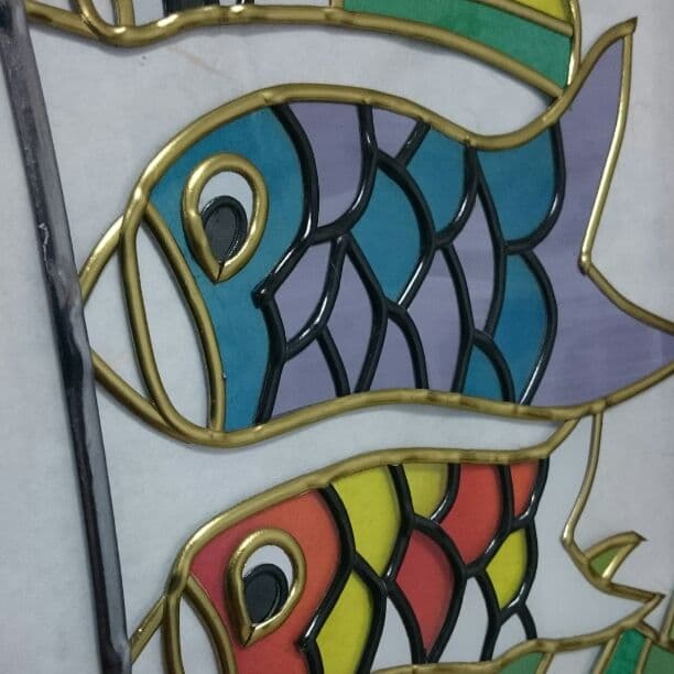 まりこのグラスアート ～こいのぼり～