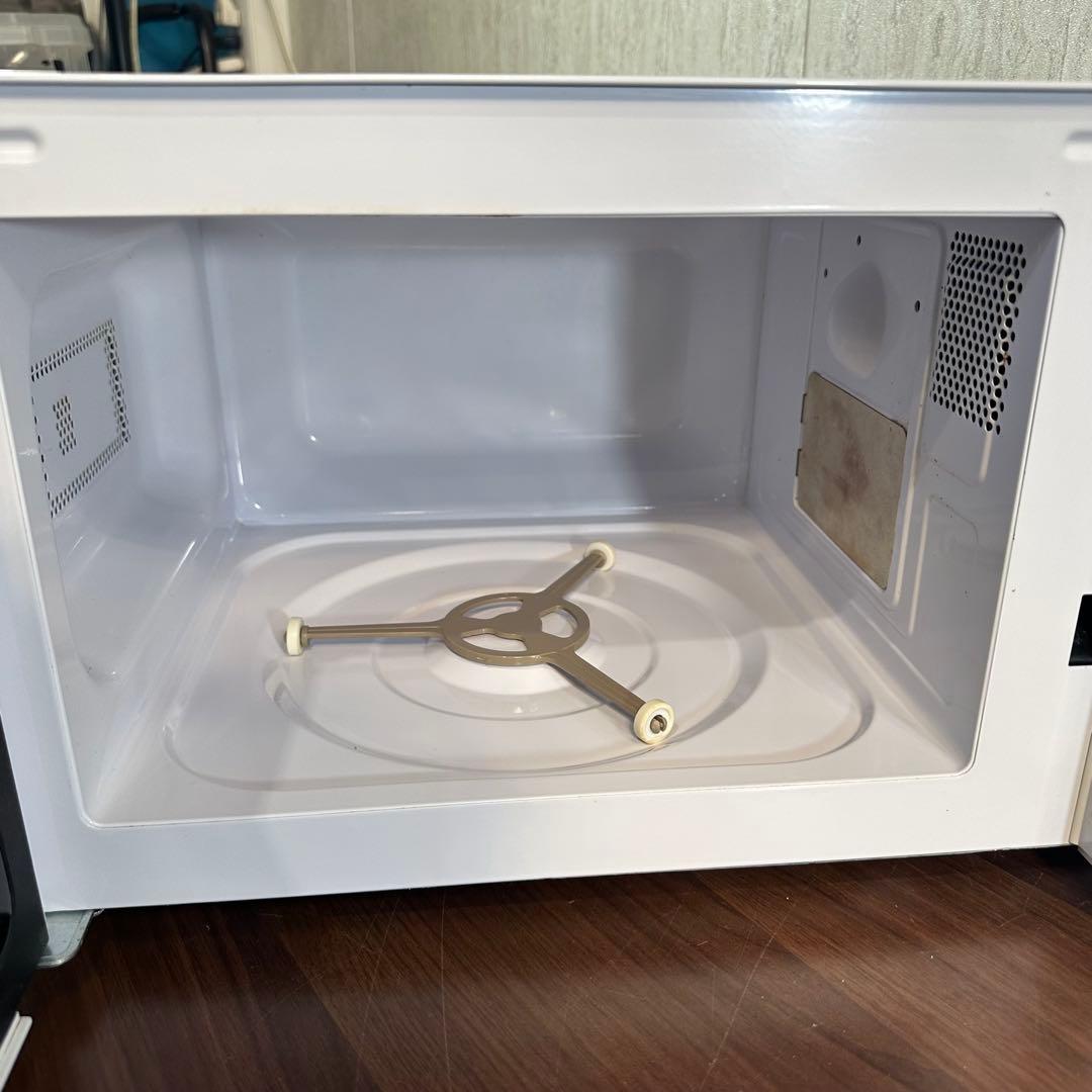 美品 即日発送 Haier 単機能電子レンジ ホワイト 20年製 60Hz専用