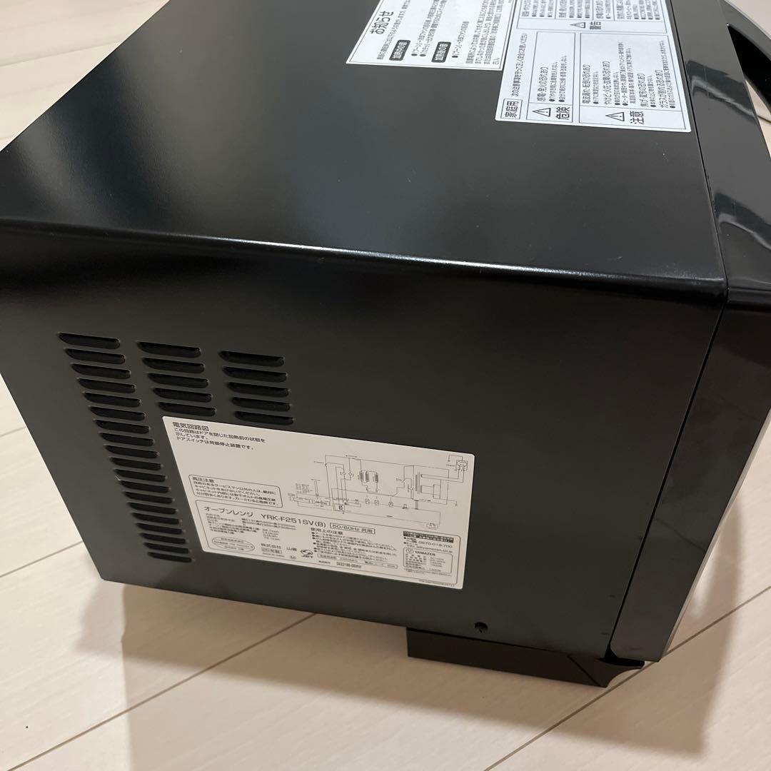 説明書ありYAMAZEN オーブンレンジ ブラック