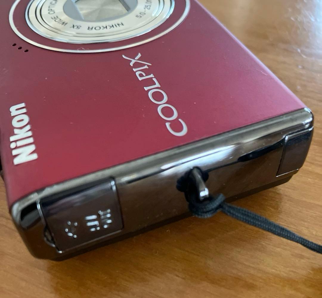 Nikon ニコン クールピクス S640 レッド 動作確認済み