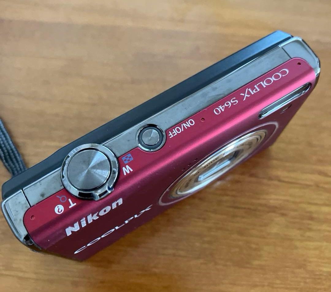 Nikon ニコン クールピクス S640 レッド 動作確認済み