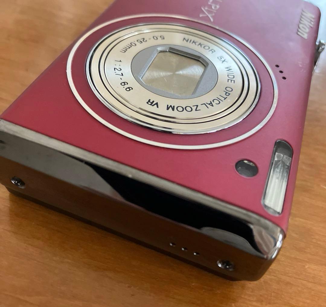 Nikon ニコン クールピクス S640 レッド 動作確認済み