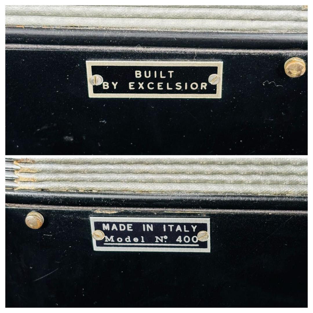 エキセルシァー No.400 アコーディオン 41鍵 120ベース 蛇腹楽器