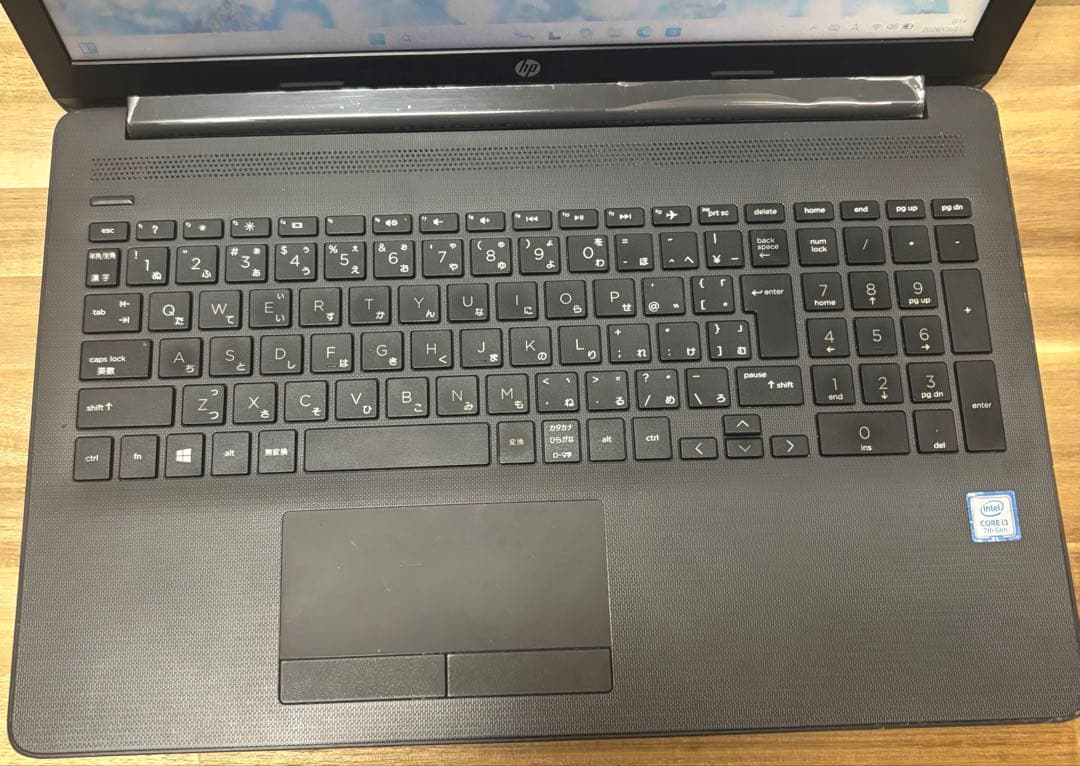 【美品✨】HP バッテリー残93%✨Core i3 高速SSD Office付