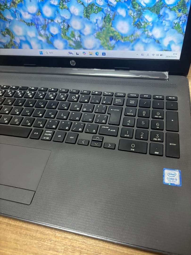 【美品✨】HP バッテリー残93%✨Core i3 高速SSD Office付