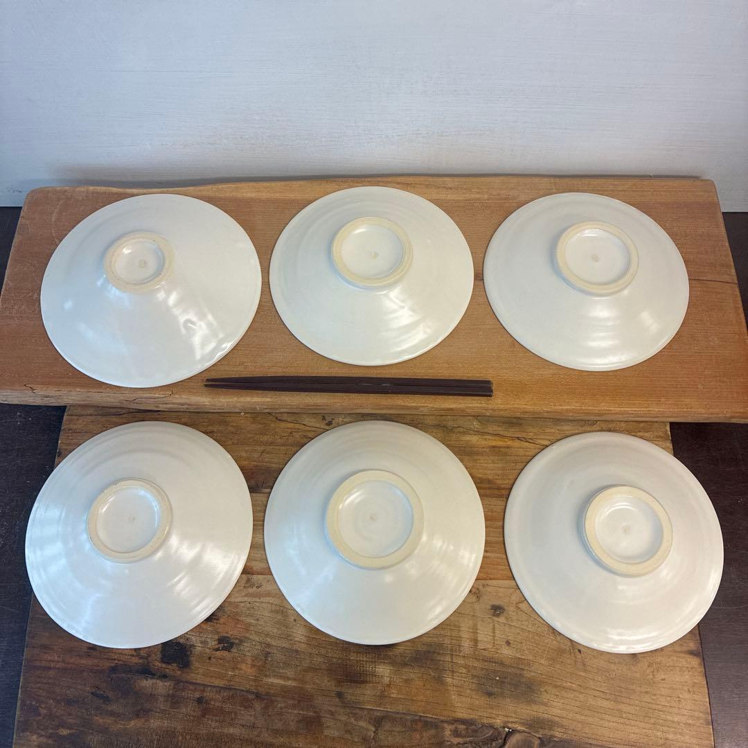 新品　陶器　陶芸作家　取り皿6枚　724