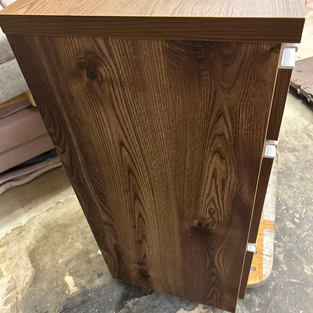 濱*出様 ★たのメル便無料★キッチンカウンター 120cm幅 ブラウン