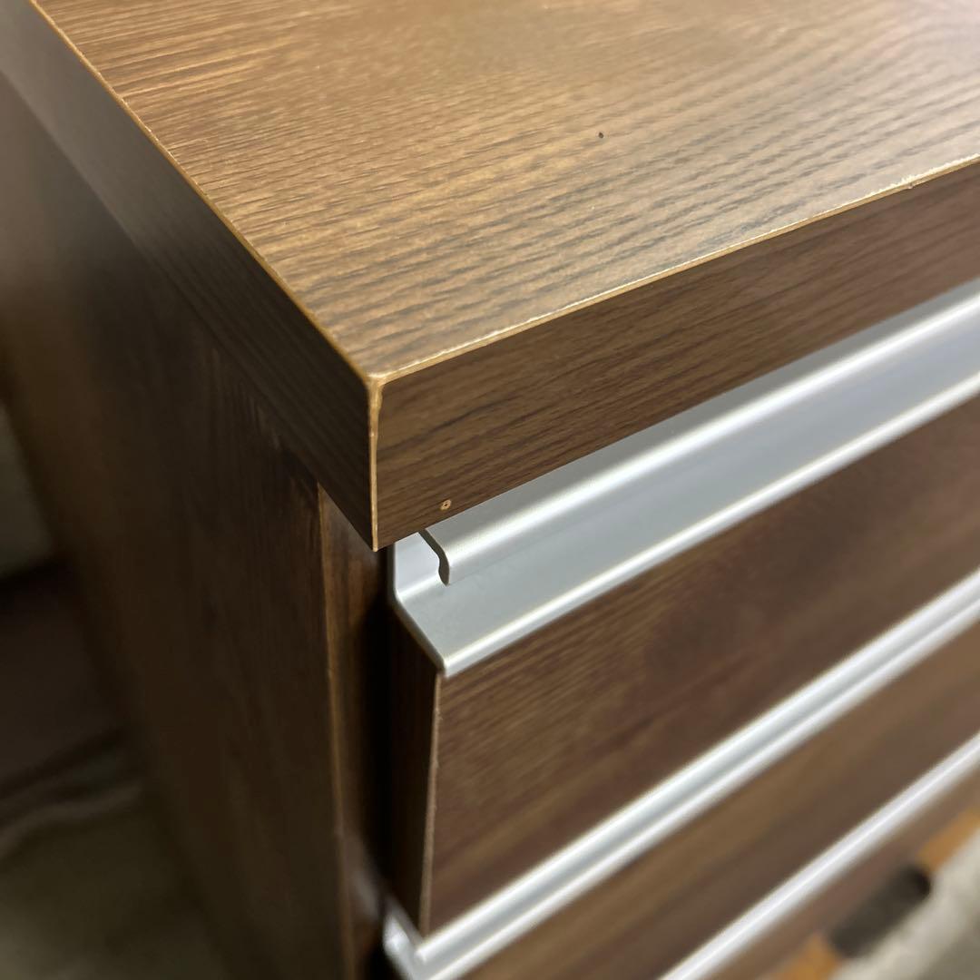 濱*出様 ★たのメル便無料★キッチンカウンター 120cm幅 ブラウン