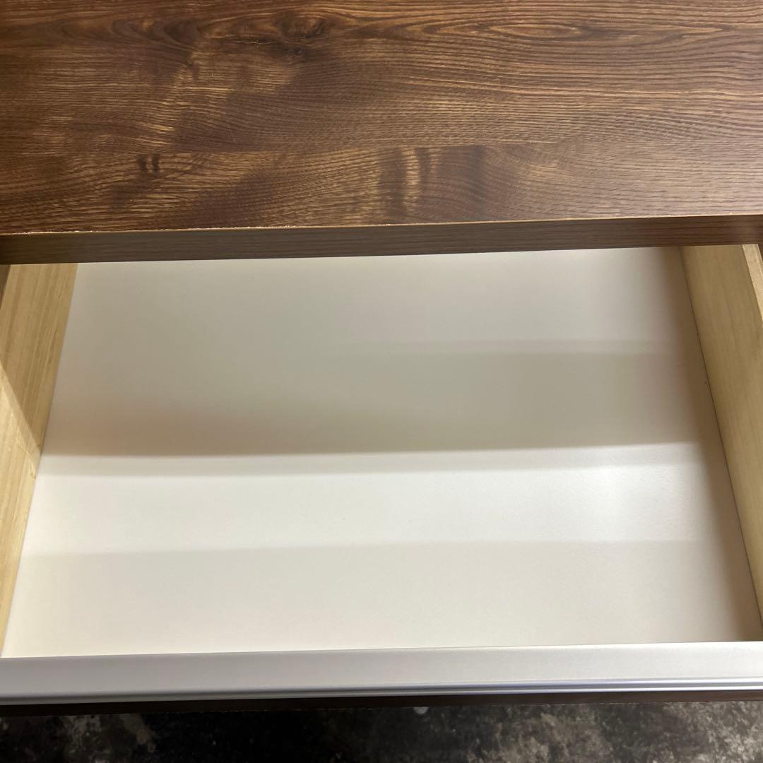 濱*出様 ★たのメル便無料★キッチンカウンター 120cm幅 ブラウン