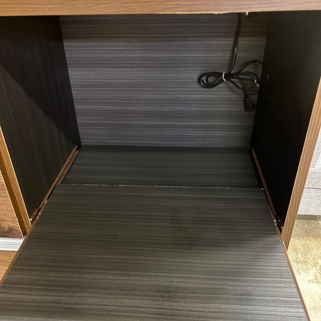 濱*出様 ★たのメル便無料★キッチンカウンター 120cm幅 ブラウン