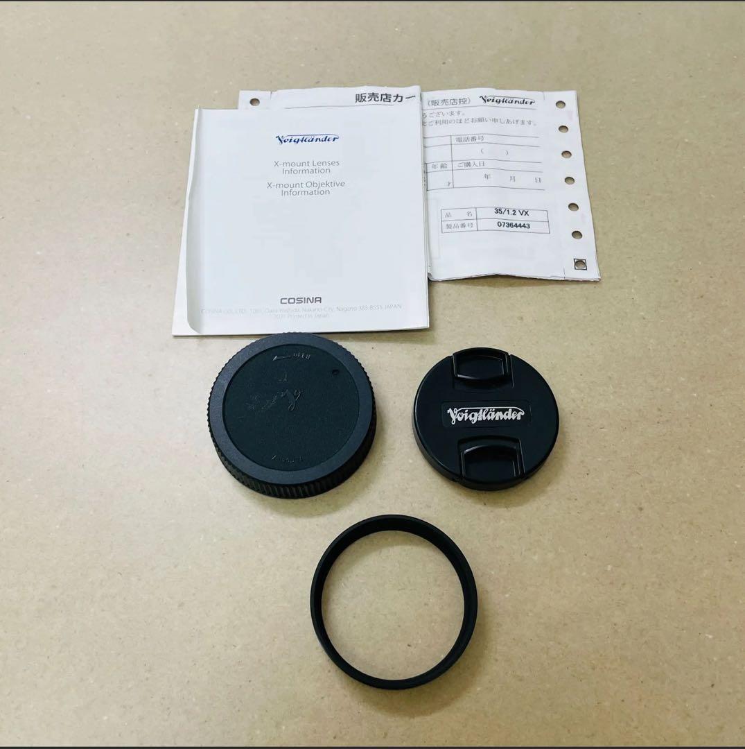 Voigtlander NOKTON 35mm F1.2 Xマウント + K&F