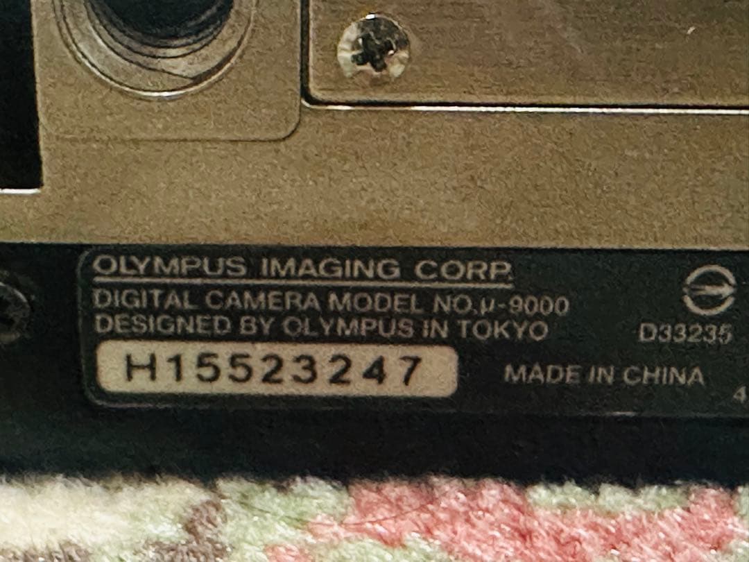OLYMPUS μ-9000 デジタルカメラ